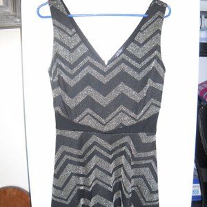 Black and Gold Dress